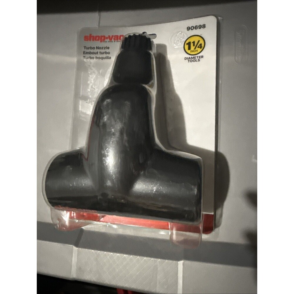 Shop Vac Turbo Nozzle 90698 1.25" 1 1/4" Wet Dry Accessory Attachment NEW NIB